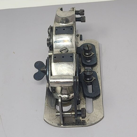 Vintage Buttonhole Worker Machine Set w/ Tools – 50th Anniv. Box - Picture 9 of 16